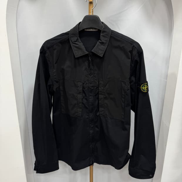 백화점판 스톤아일랜드 투포켓 오버셔츠 자켓 