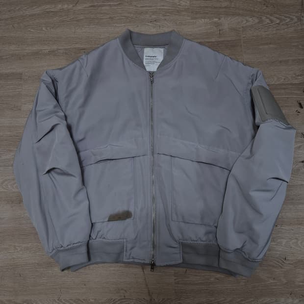 코드그라피 그레이 MA-1 항공점퍼 M(95)