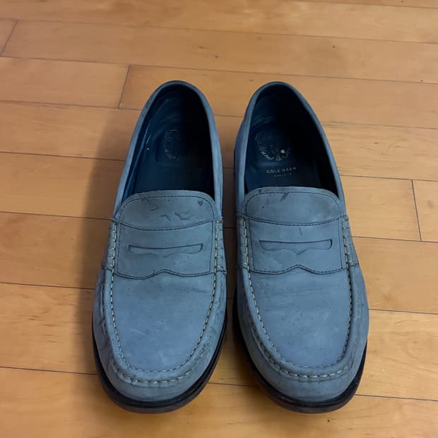 콜한 스웨이드 로퍼 그레이 280