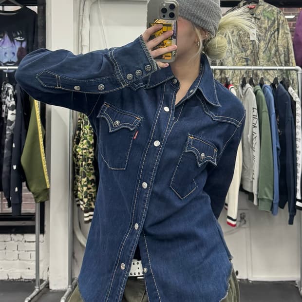 리바이스 데님셔츠