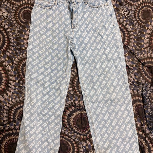 Archive Bold all over 939 graphic pants