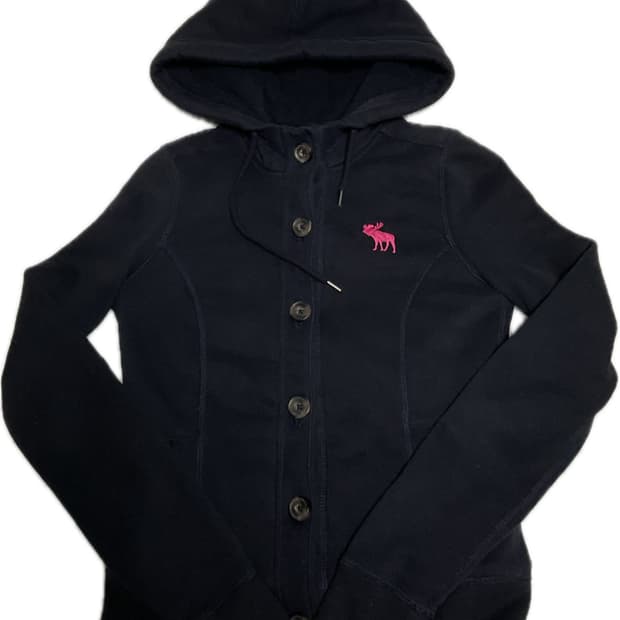 아베크롬비 네이비 도톰 후드티 💙