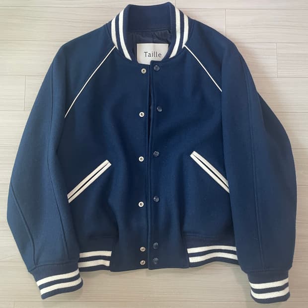 [타일레] 스타디움 울 자켓 navy