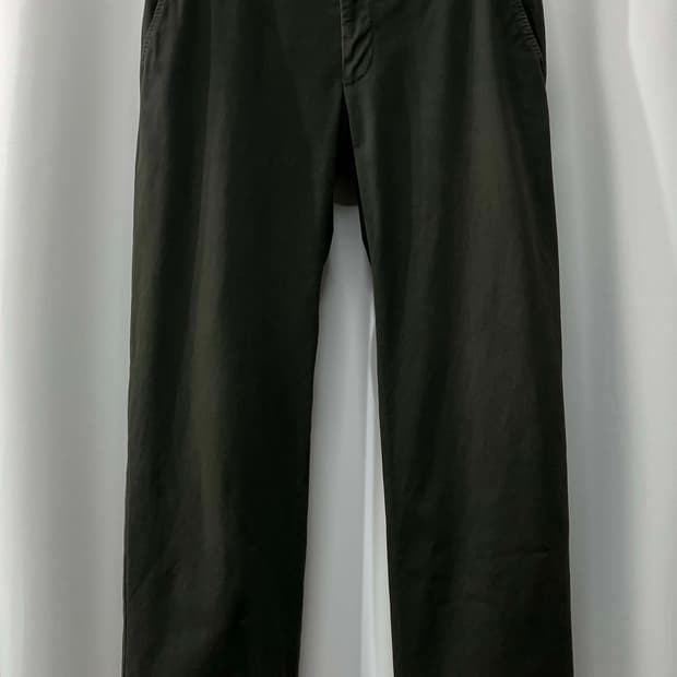 폴로 랄프로렌 올리브 가먼트다이 트라우저 치노 팬츠