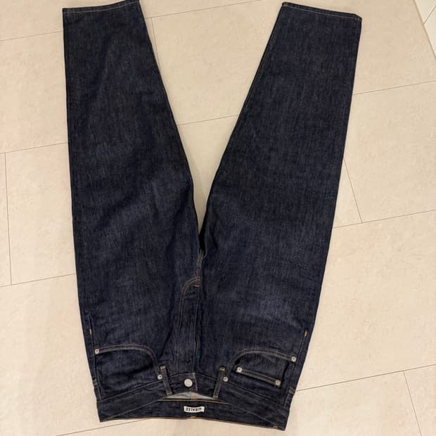 오라리 와이드 데님팬츠 s