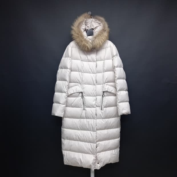 제시뉴욕 덕다운 에센셜 맥시 롱 패딩 55