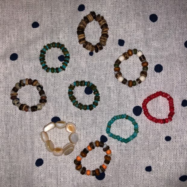 [hand made] 빈티지 비즈반지 9종