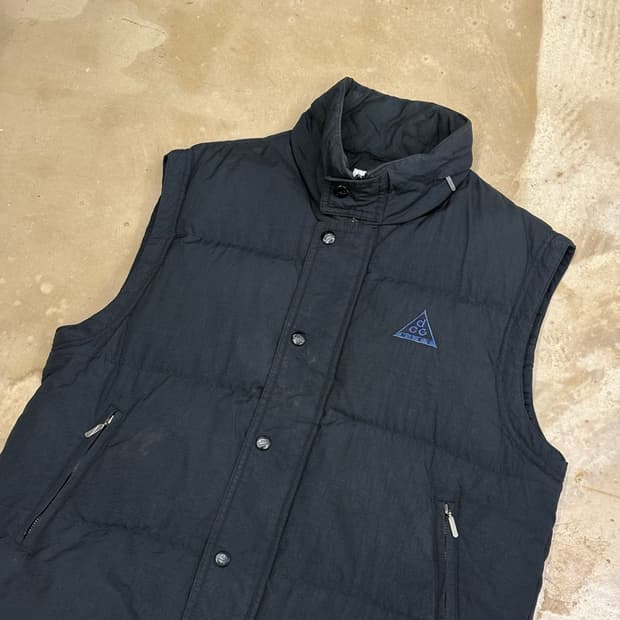 95 나이키 ACG 90s 올드스쿨 덕다운 베스트 