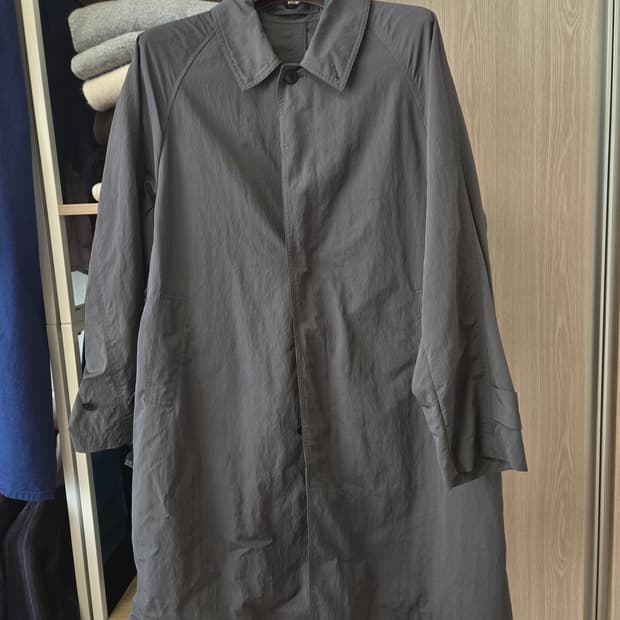 스티븐알란 트렌치 코드 그레이