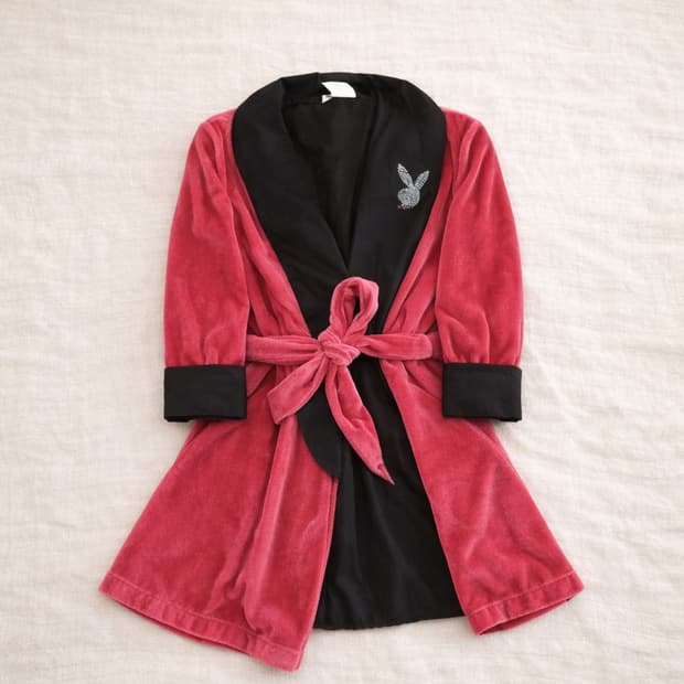 빈티지 플레이보이 샤워로브 small