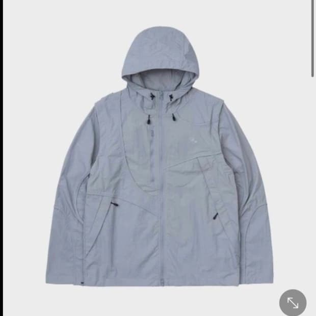 4사이즈) 산산기어 투웨이 바람막이 윈드 브레이커2way