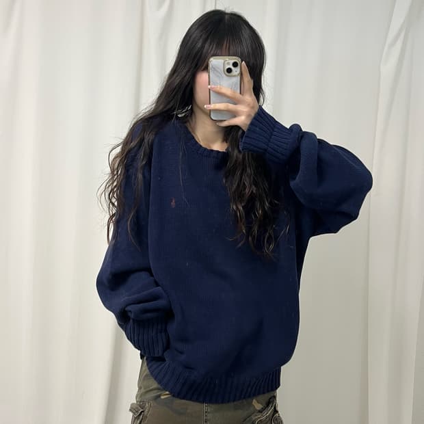 Polo Ralph Lauren navy knit
