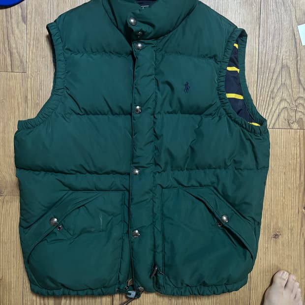 랄프로렌폴로 조끼패딩L