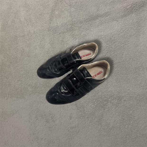 [250] 프라다 스포츠 더블 벨크로 나일론 스니커즈