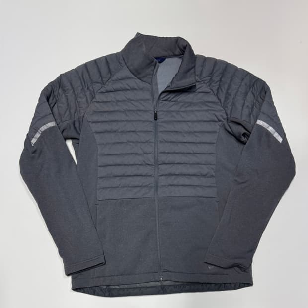 아식스 하이브리드 경량 패딩 집업 자켓 L