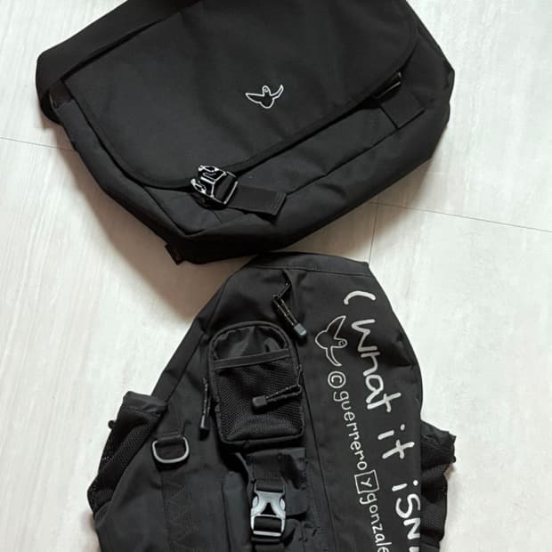 와릿이즌 메신저백,웨이스트 백