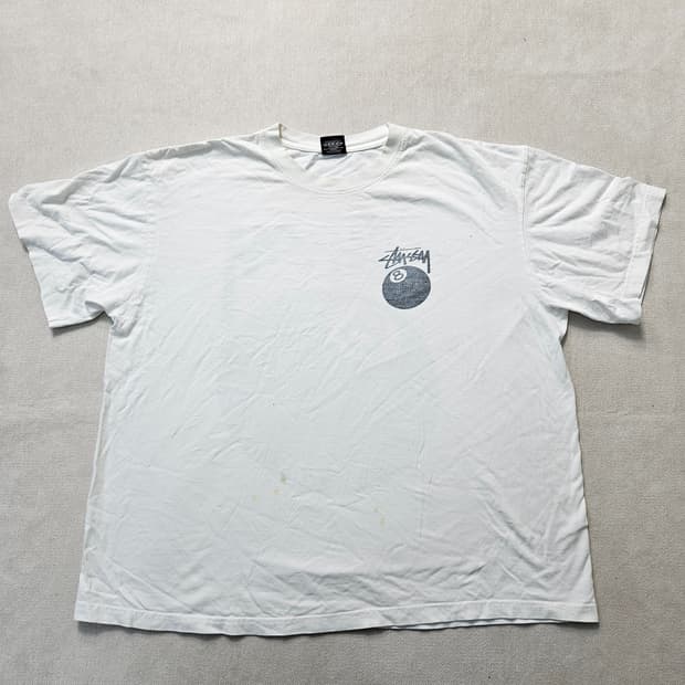 XL 빈티지 프린팅 반팔 티셔츠 0305Y