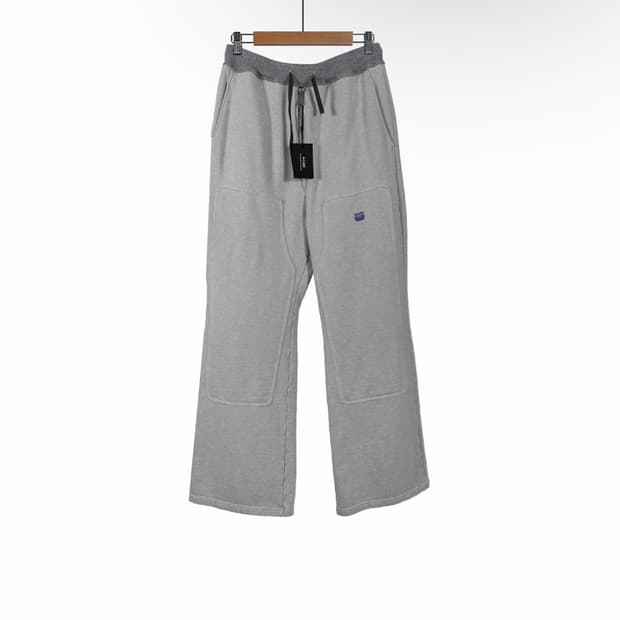 [4] 캐피탈 탑 플리스 지퍼 니 플레어 스웨트 트레이닝 팬츠 키나리