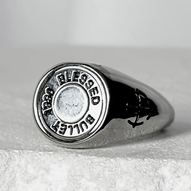 ss-시그니처 뷸렛백 반지_실버/골드 