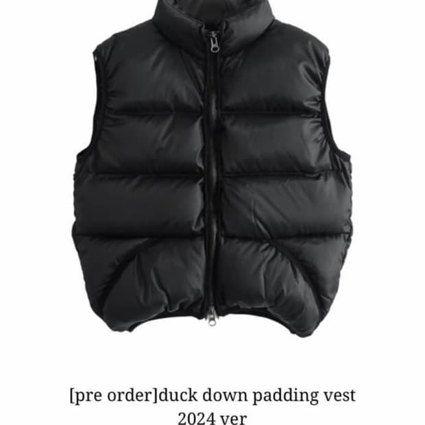 에옹쓰 조끼패딩