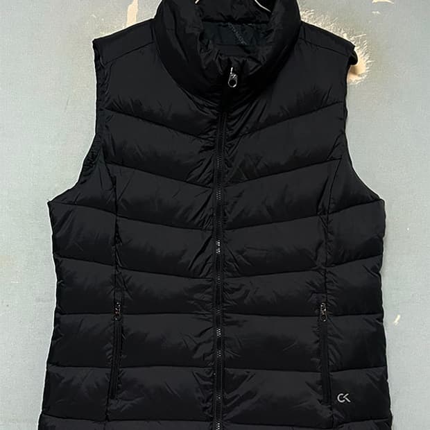 캘빈클라인 여자 패딩조끼 새상품 웰론 캐주얼 XL 105 88