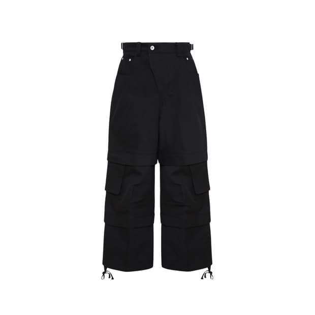 카미엔 타이탄 배기팬츠 블랙 2Size
