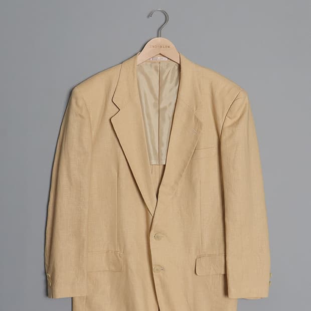 GIANNI VALENTINO Linen Blazer