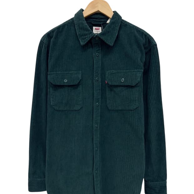 리바이스 코듀로이 셔츠 그린 (M)