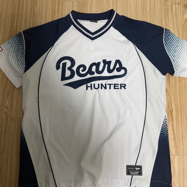 두산베어스 헌터 정수빈 유니폼  L