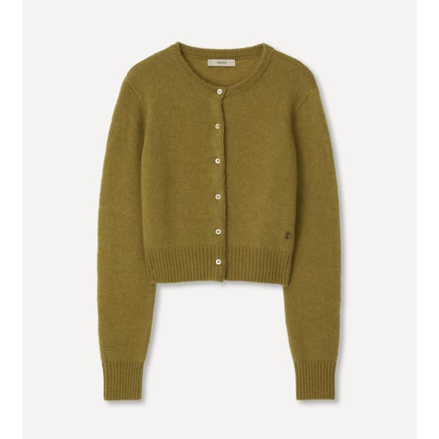 호와스 LIENA CARDIGAN (OLIVE)