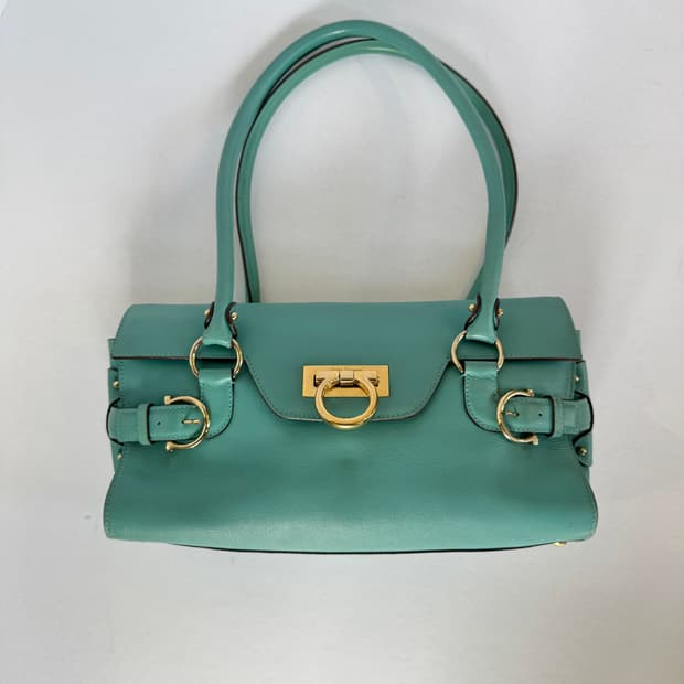 Ferragamo 페라가모 아카이브 간치니  마리사 숄더백