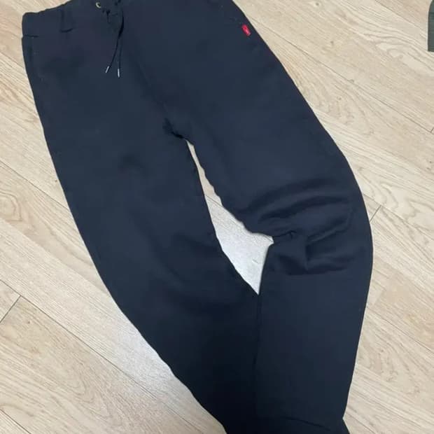 더블탭스 스웻팬츠 블랙M