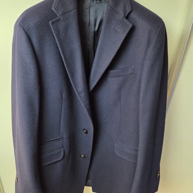 마시모두띠 이탈리아산 울캐시미어 남자코트 105 XL사이즈 팝니다