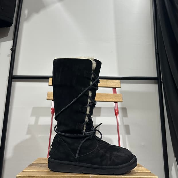 250) UGG 어그 부츠 여성 여자 부츠 Whitley 블랙 롱 부츠