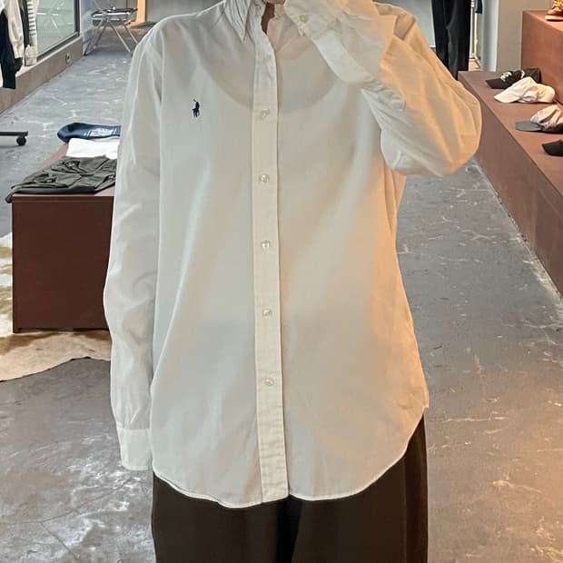 폴로 랄프로렌 화이트 셔츠 H2482