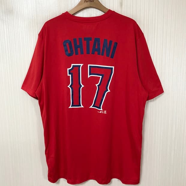 MLB LA엔젤스 플레이어티셔츠 XL(해외) #17 오타니쇼헤이