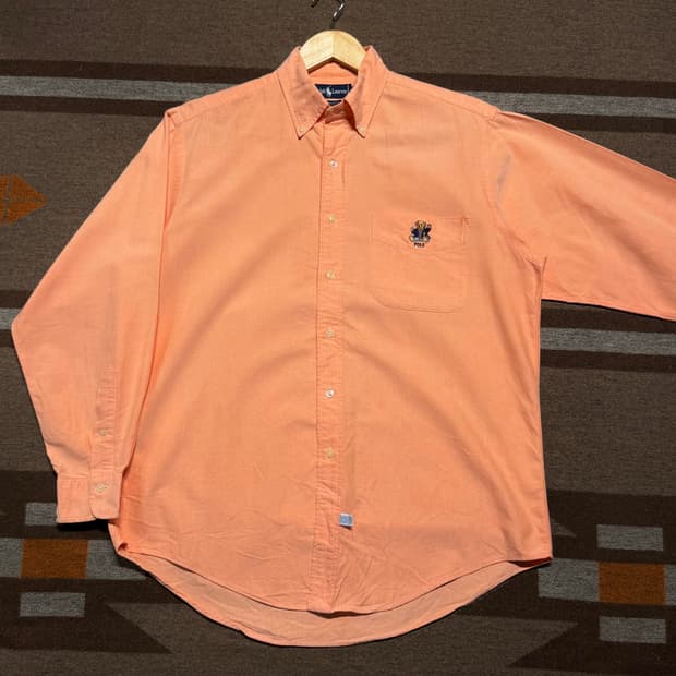 폴로랄프로렌 옥스포드 폴로베어 셔츠 M 105
