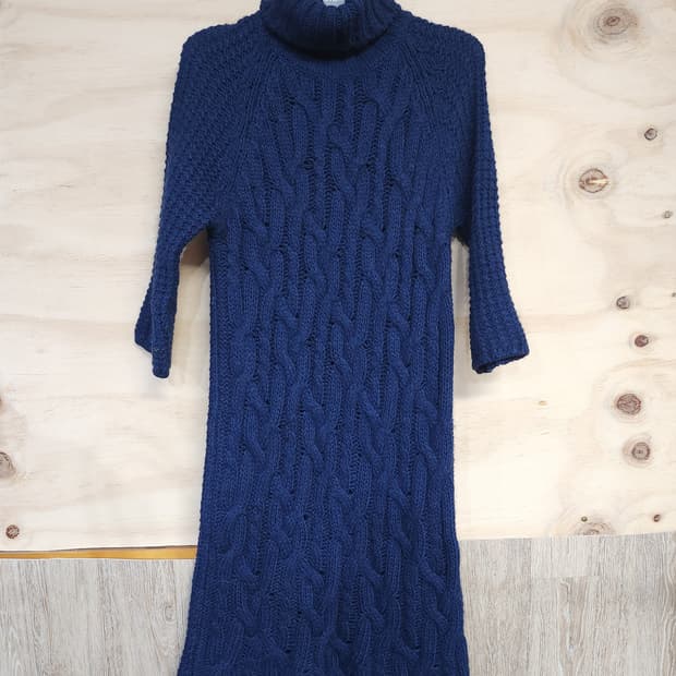 490) 자라 ZARA 터틀넥 니트 원피스