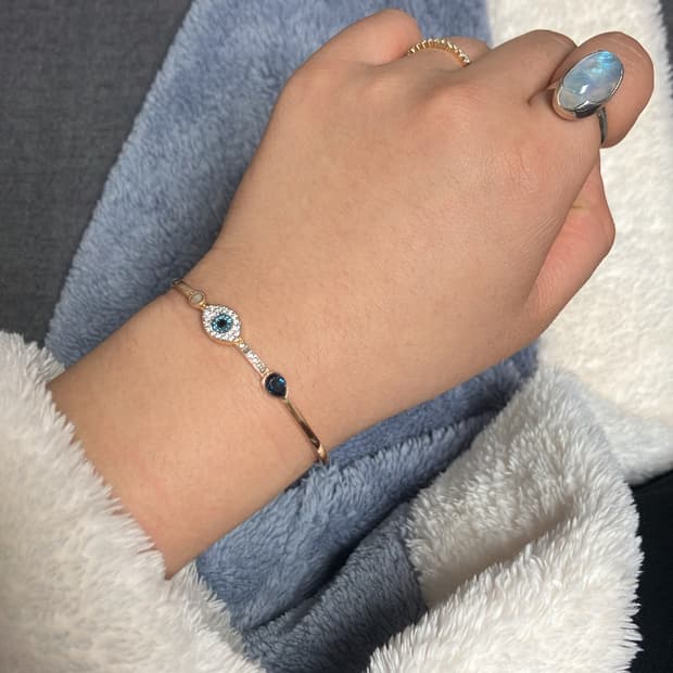 Swarovski Symbolica Evil Eye Bangle🧿