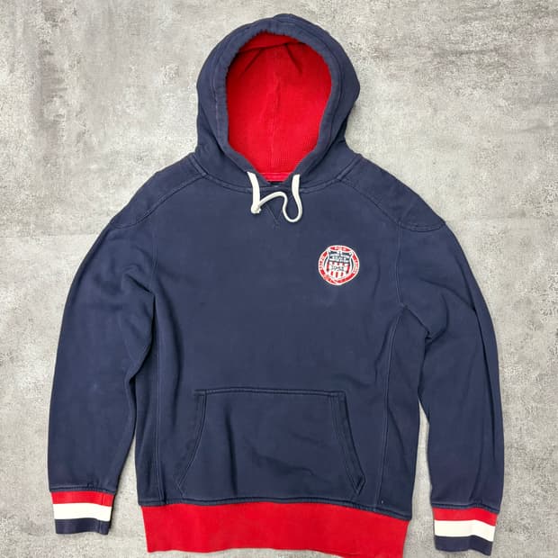 00s 폴로 진스 랄프로렌 네이비 후드티