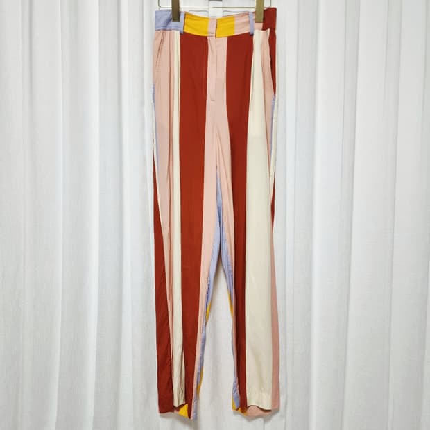 앤아더스토리즈 얇은 코튼 팬츠 바지 스트레이트핏 (55쯤/표기36)