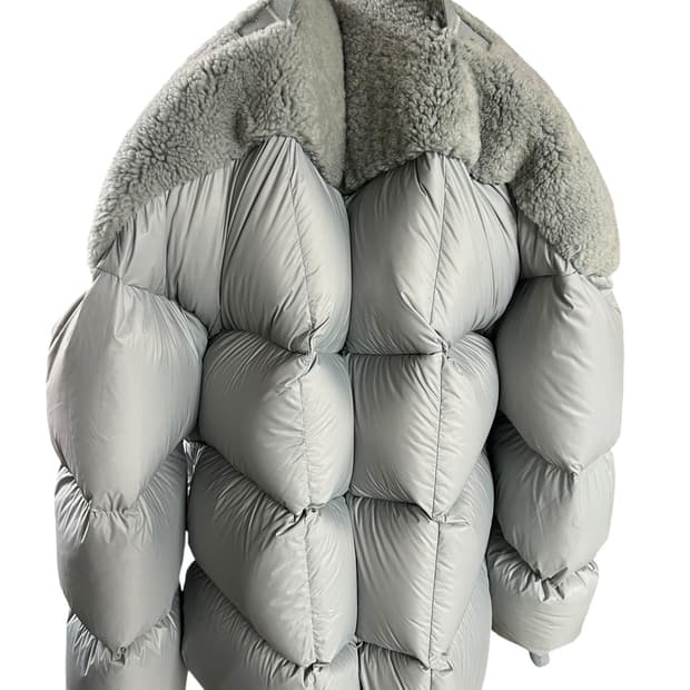 릭오웬스 포터빌 플라이트 시어링 구스봄버