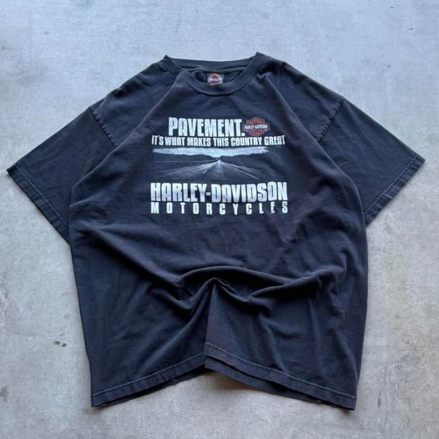 빈티지 2005 Harley Davidson 티셔츠 XXL