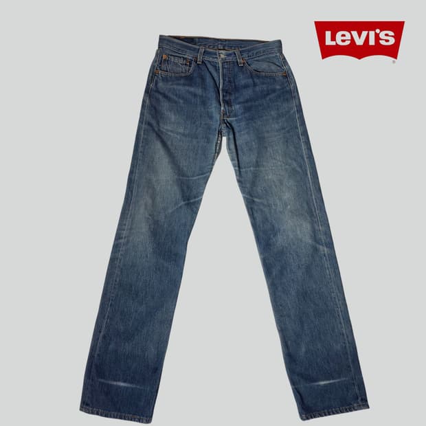 [W33L34]90s USA 리바이스 501 데님 팬츠