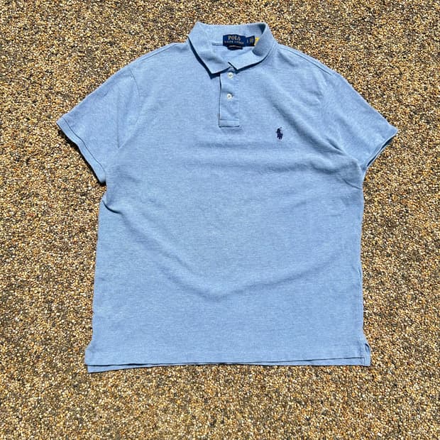 폴로(POLO RalphLauren) 스카이블루 카라티