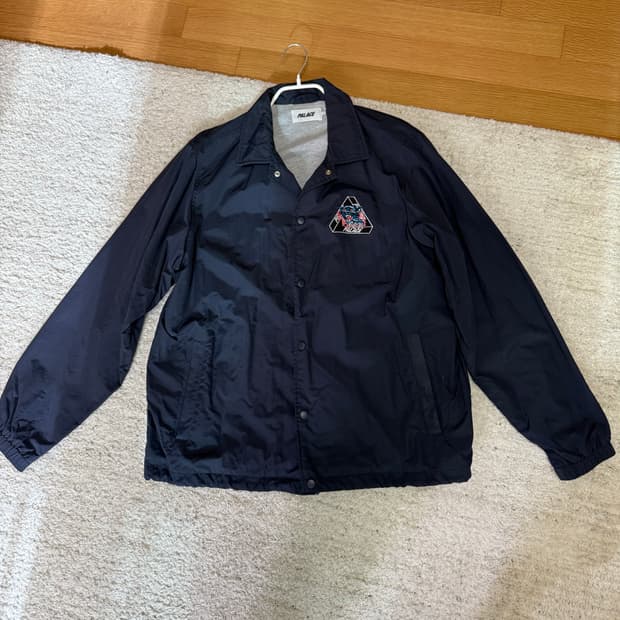 팔라스 palace ripped 떼걸룩 코치 자켓 네이비 L사이즈