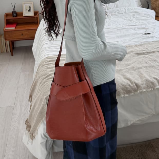 [Louis Vuitton] Sac De paule Brown Leath