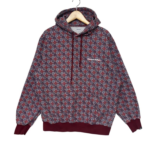 디스이즈네버댓 타일패턴 후드