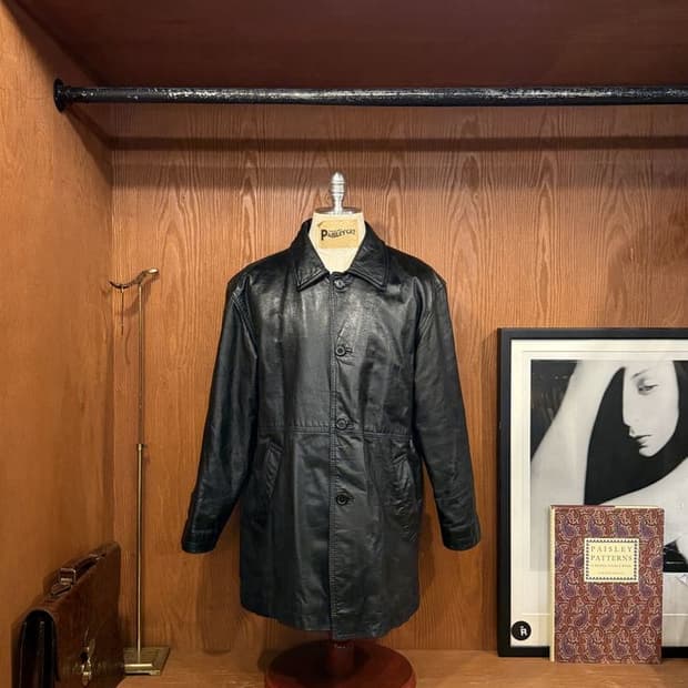 프레이크 레더 자켓