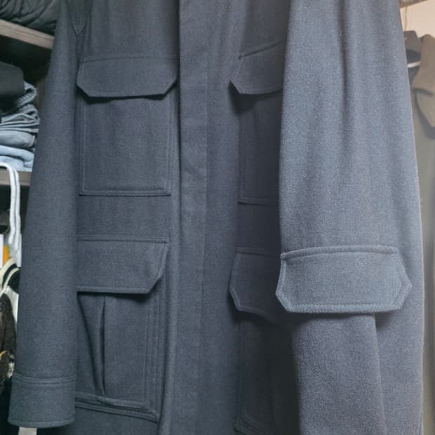 준지 울 코트 46